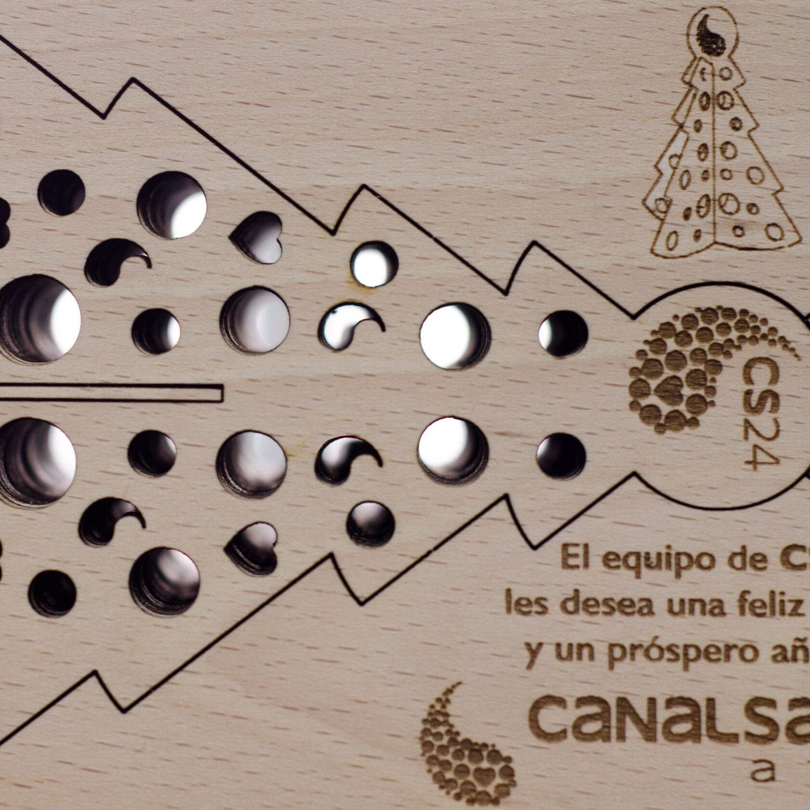 Árbol navidad CANAL SALUD, IDEÁTICA Madrid