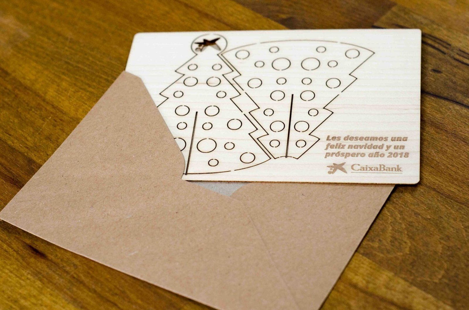 Prototipo árbol navidad CAIXABANK, IDEÁTICA Madrid