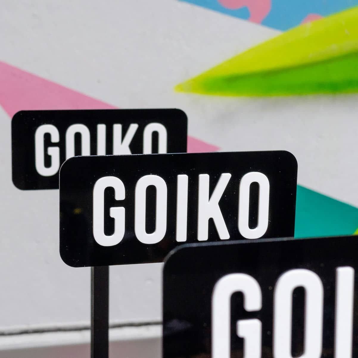 Bandejas expositoras para GOIKO, IDEÁTICA Madrid