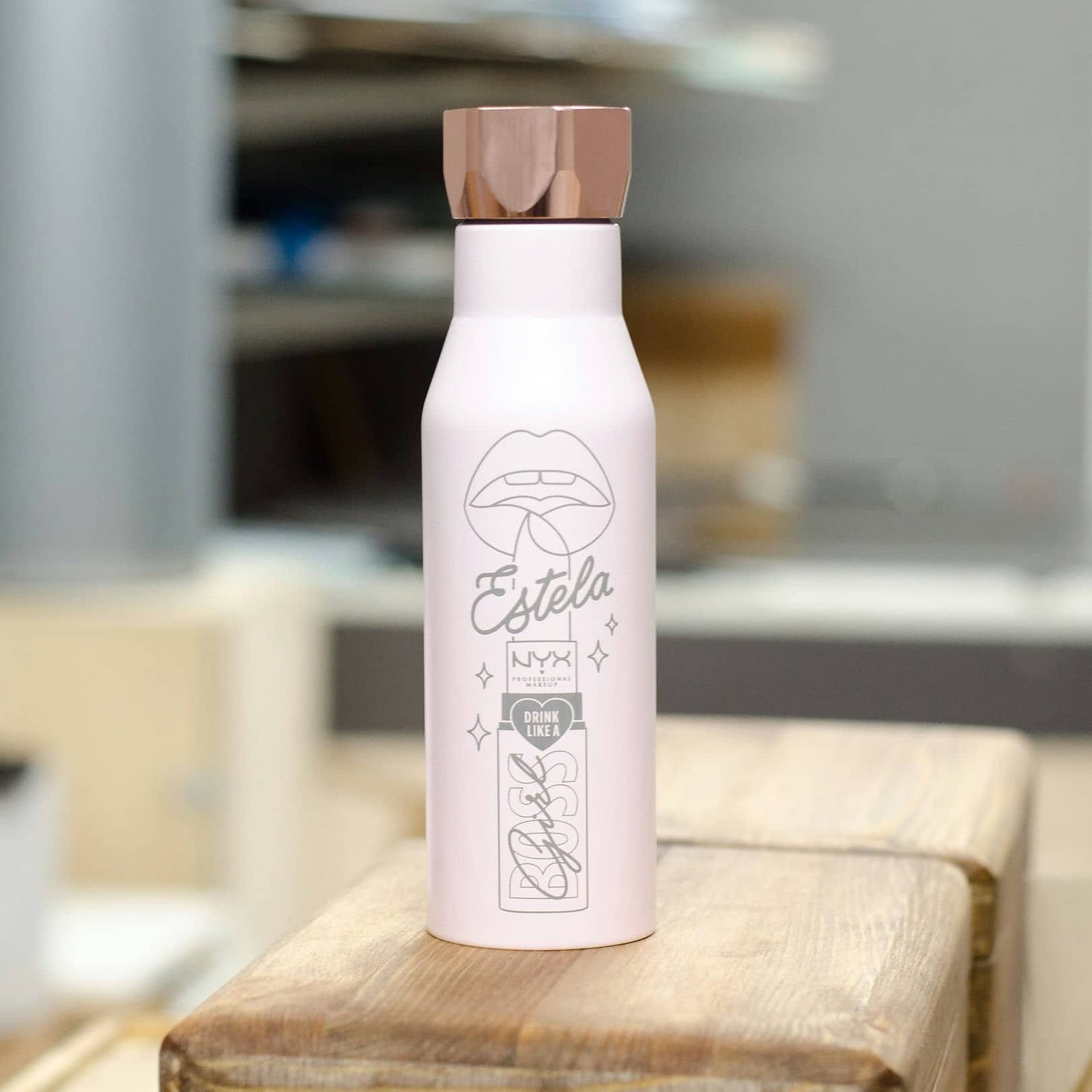 Botellas térmicas personalizadas, trabajo de IDEÁTICA