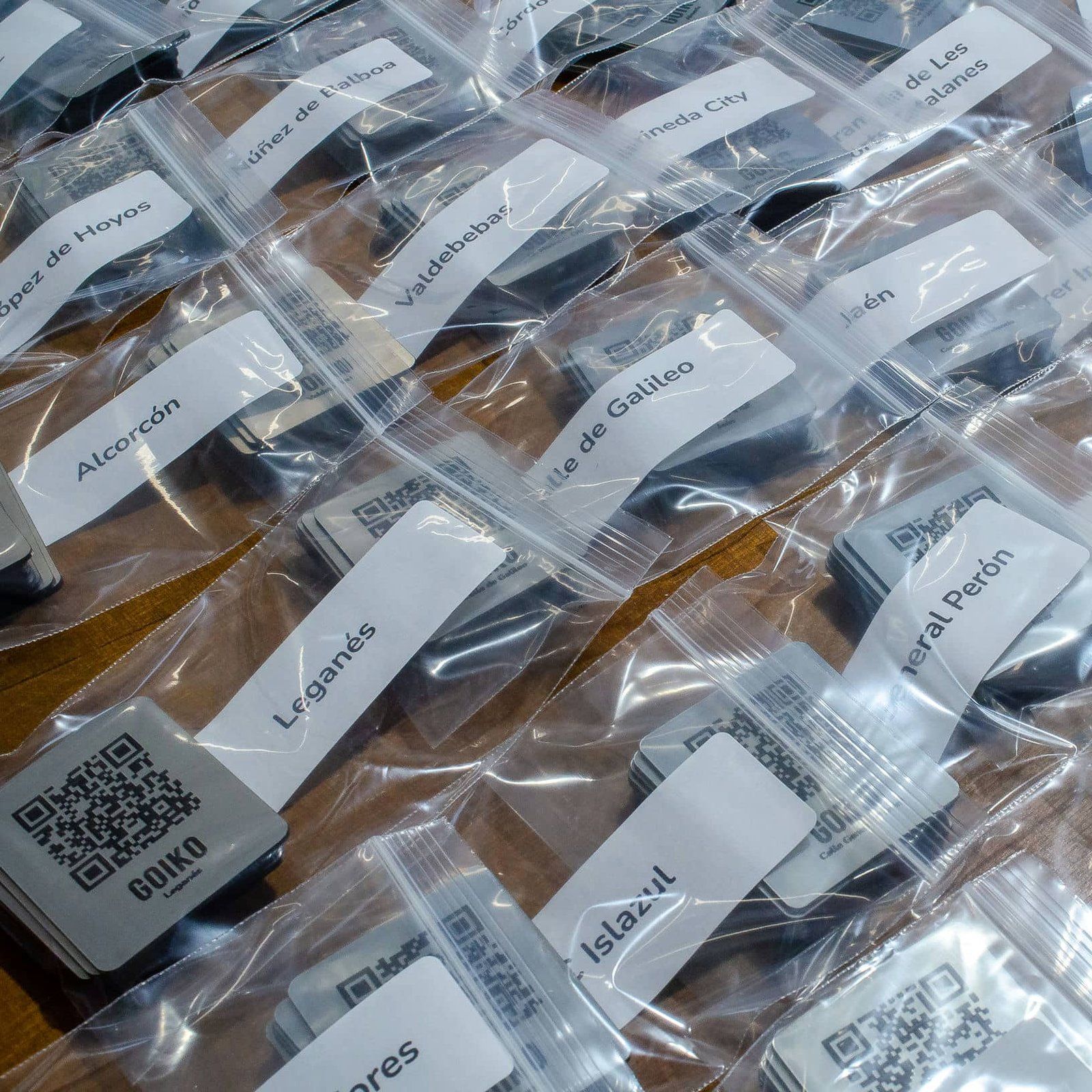 Chapas con QR para GOIKO, IDEÁTICA Madrid