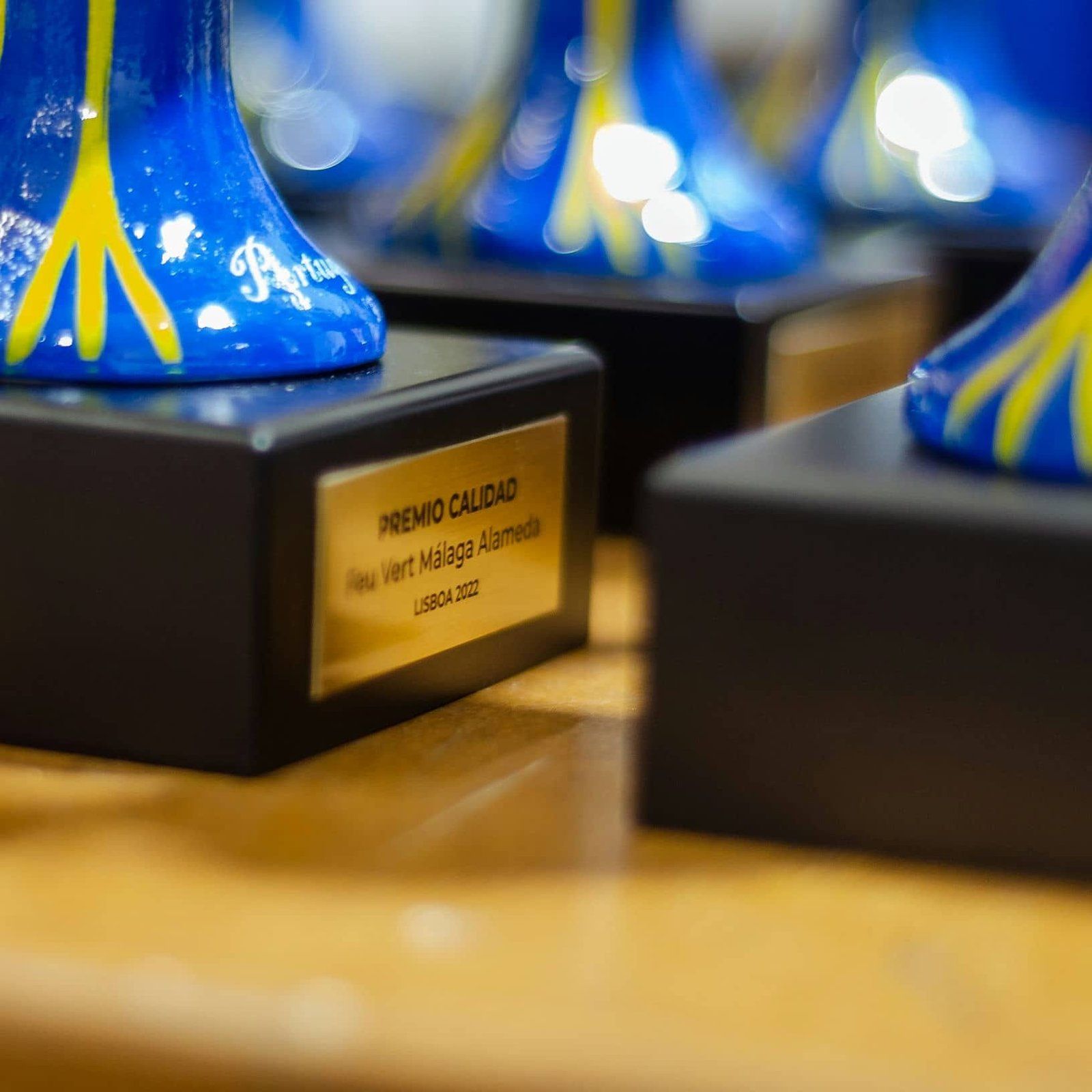Chapas para trofeos de FEUVERT, IDEÁTICA Madrid
