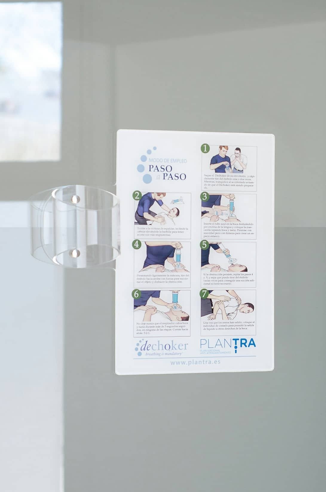 Display para dispositivo médico DECHOCKER, trabajo de IDEÁTICA