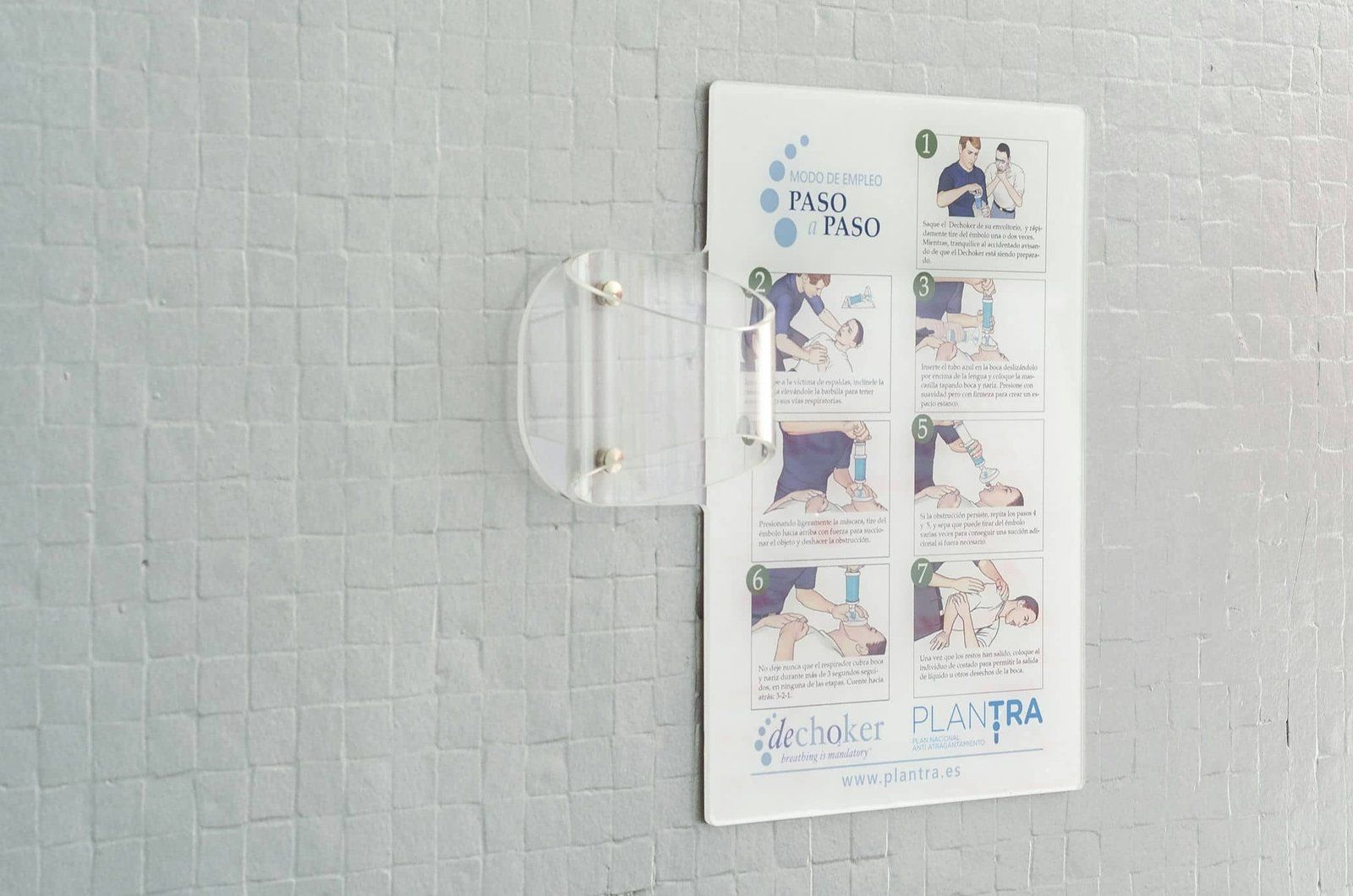 Display para dispositivo médico DECHOCKER, IDEÁTICA Madrid