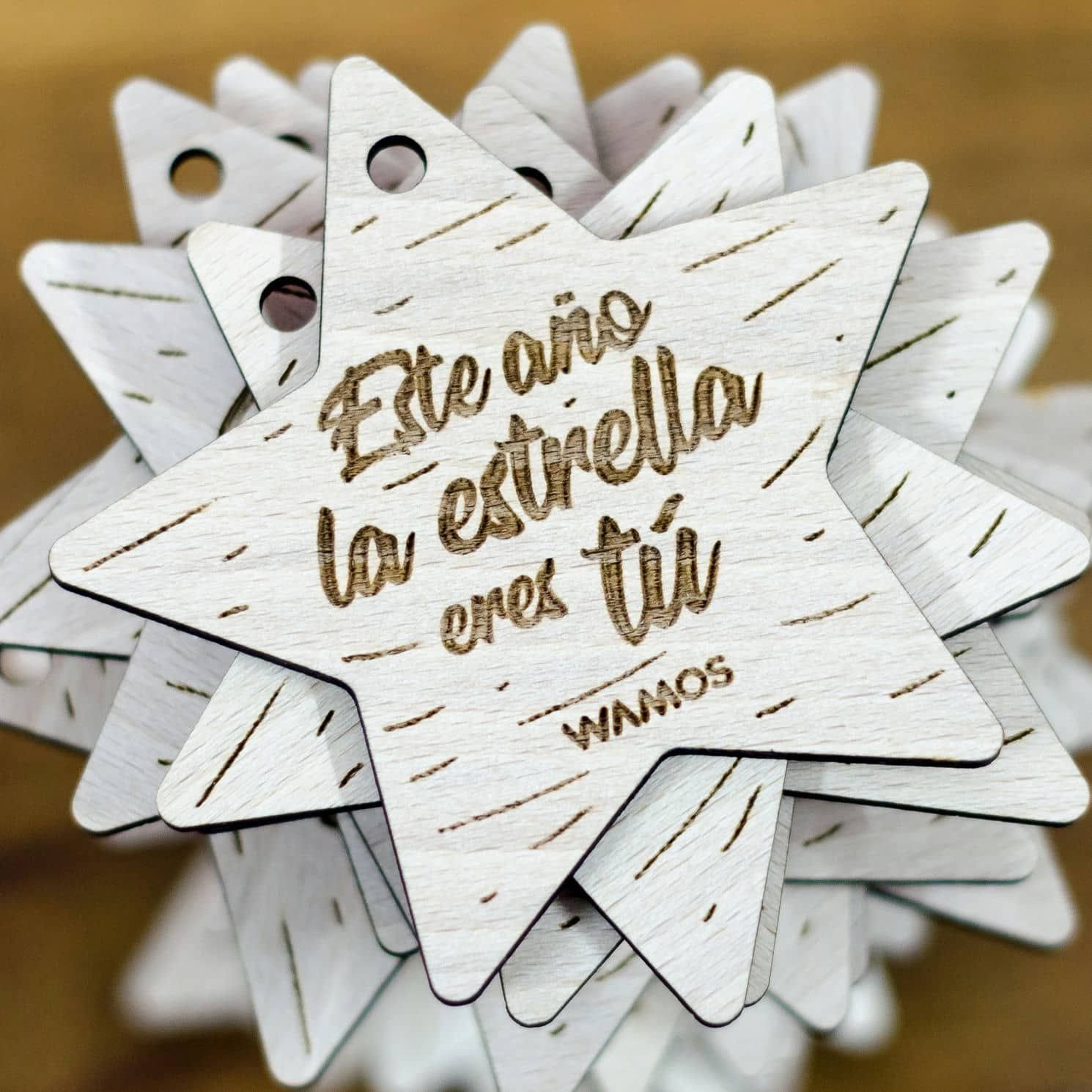 Estrellas de navidad para clientes de WAMOS, IDEÁTICA Madrid
