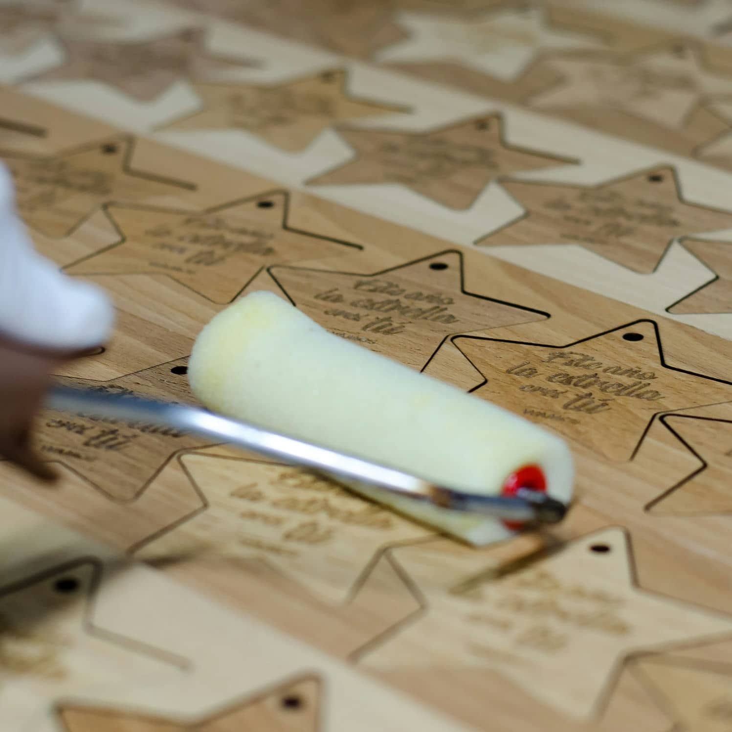Estrellas de navidad para clientes de WAMOS, IDEÁTICA Madrid
