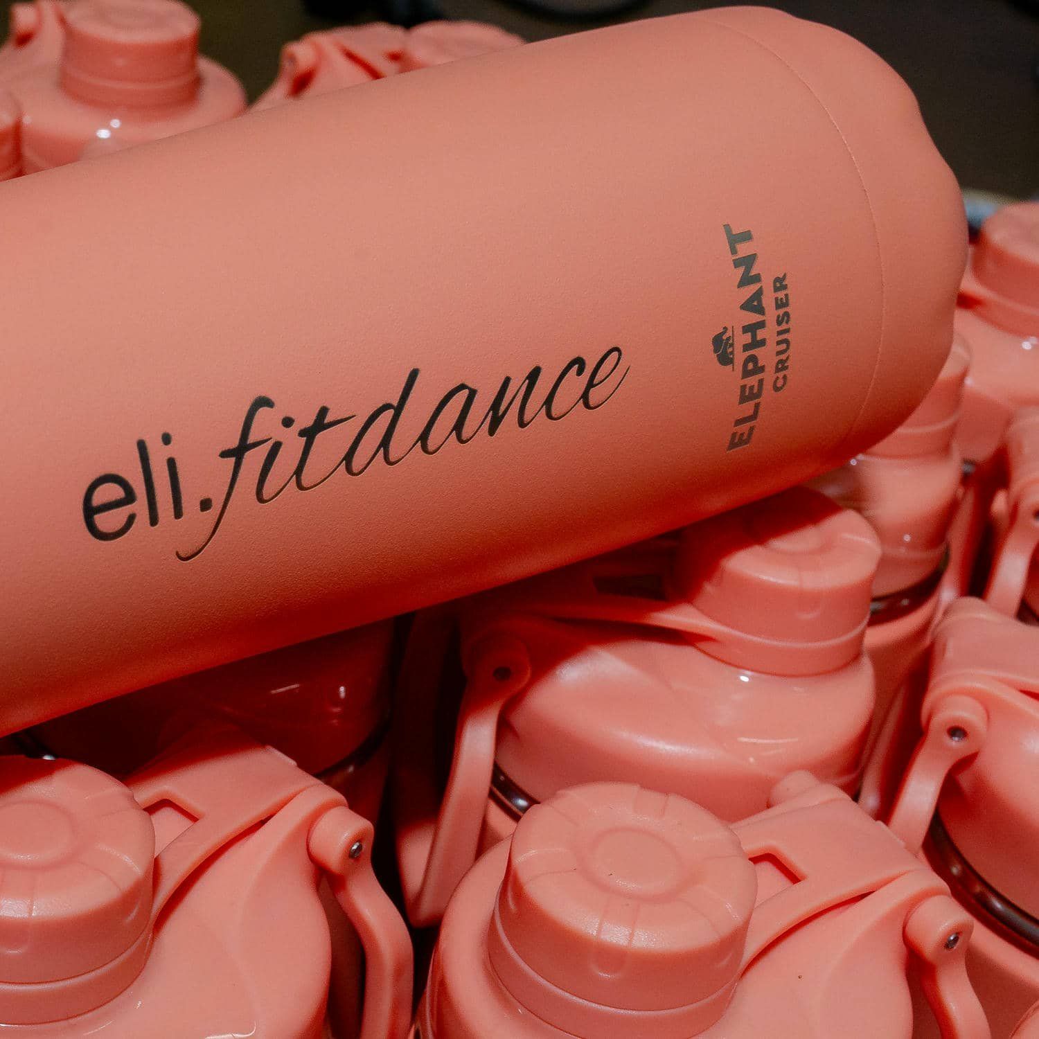 Grabado de botellas para ELI FITDANCE, IDEÁTICA Madrid
