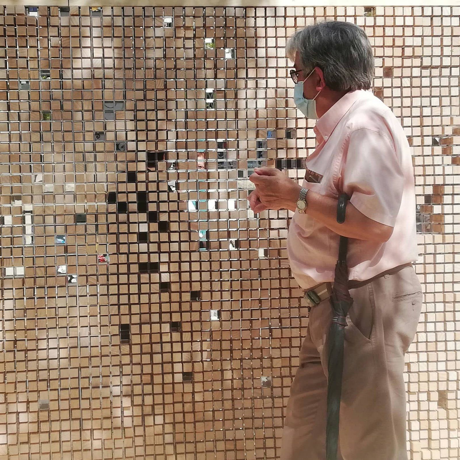 Instalación artística del GOETHE-INSTITUT MADRID, IDEÁTICA Madrid