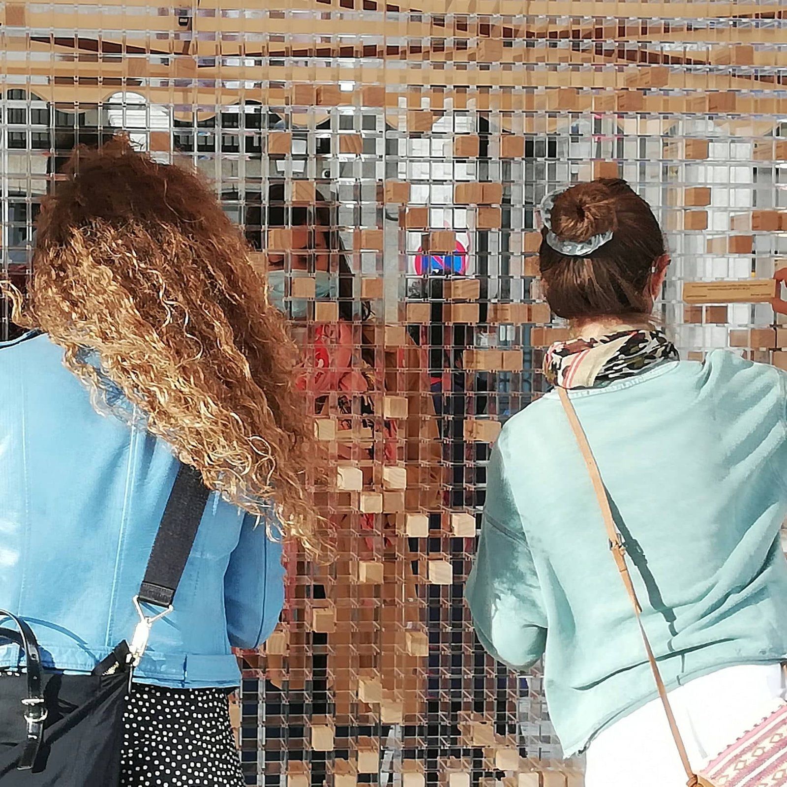 Instalación artística del GOETHE-INSTITUT MADRID, IDEÁTICA Madrid