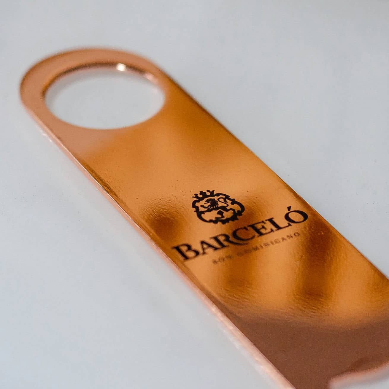 Branding de elementos de coctelería para RON BARCELÓ, IDEÁTICA Madrid