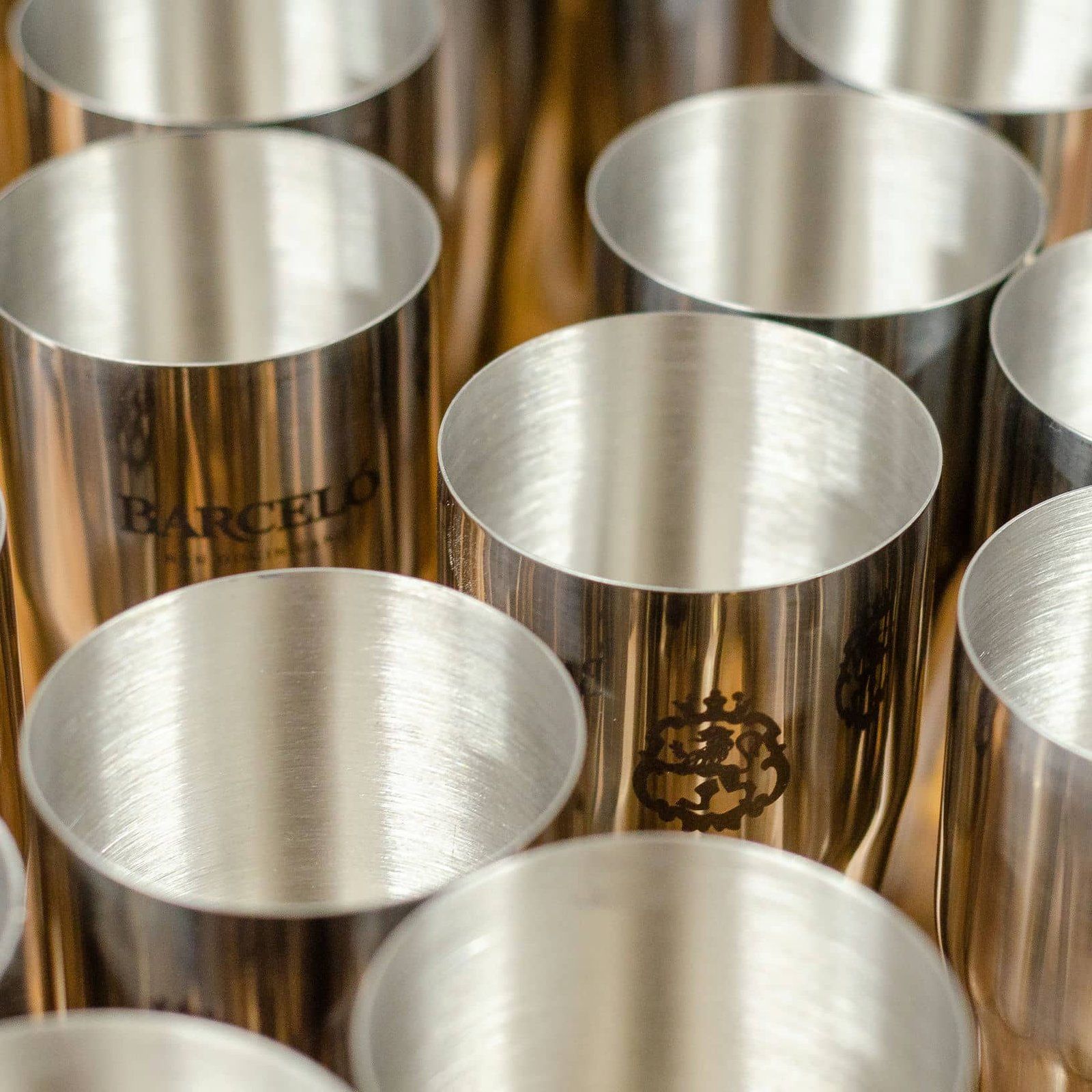 Branding de elementos de coctelería para RON BARCELÓ, IDEÁTICA Madrid