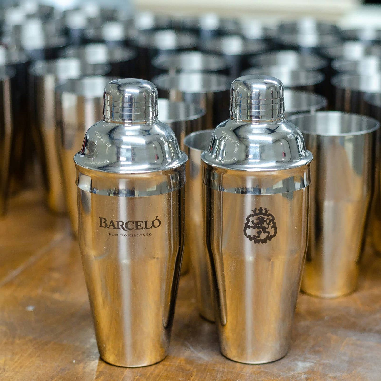 Branding de elementos de coctelería para RON BARCELÓ, IDEÁTICA Madrid