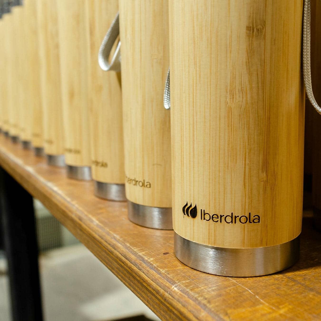 Marcaje de termos para IBERDROLA, trabajo de IDEÁTICA