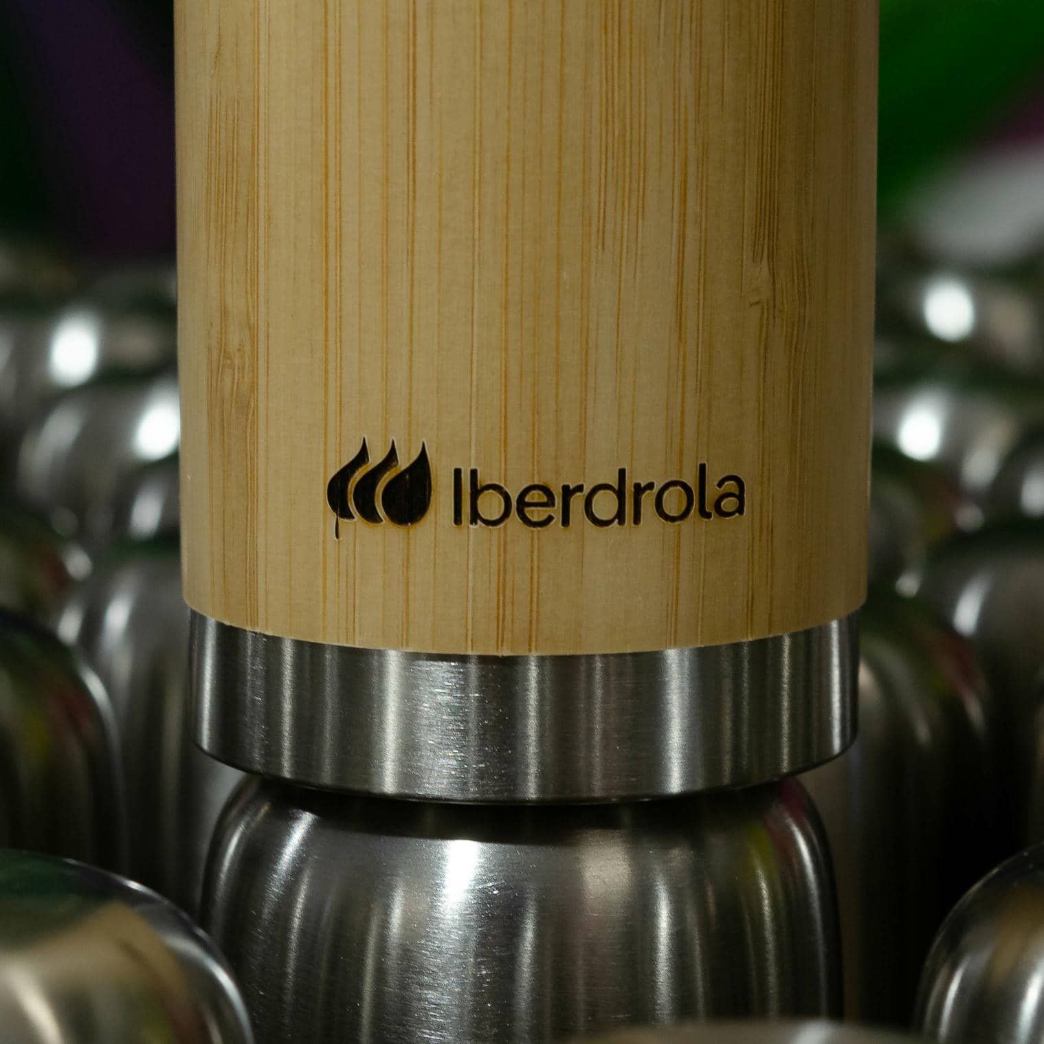 Marcaje de termos para IBERDROLA, IDEÁTICA Madrid