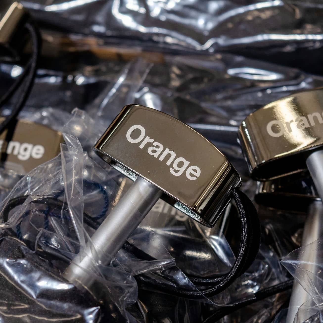 Marcaje de paraguas para ORANGE, trabajo de IDEÁTICA