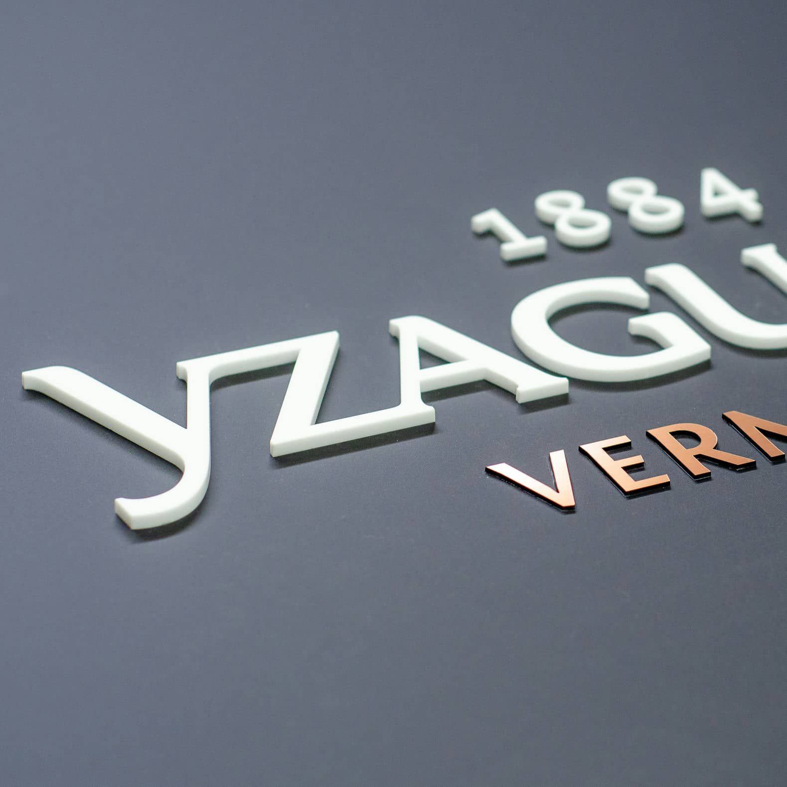 Panel para personalización de barra de evento de VERMOUTH YZAGUIRRE, IDEÁTICA Madrid