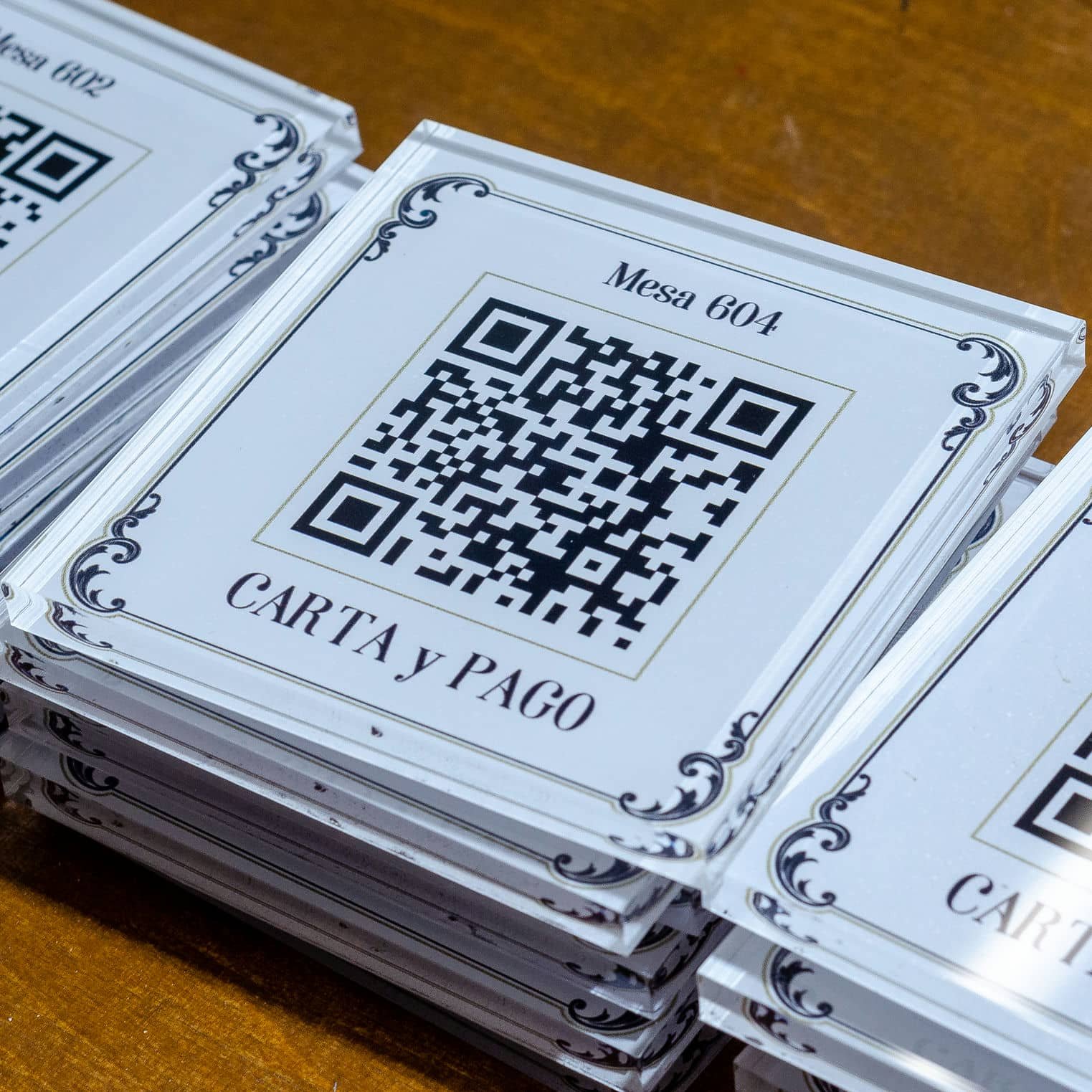 QR para restaurante MANERO, trabajo de IDEÁTICA