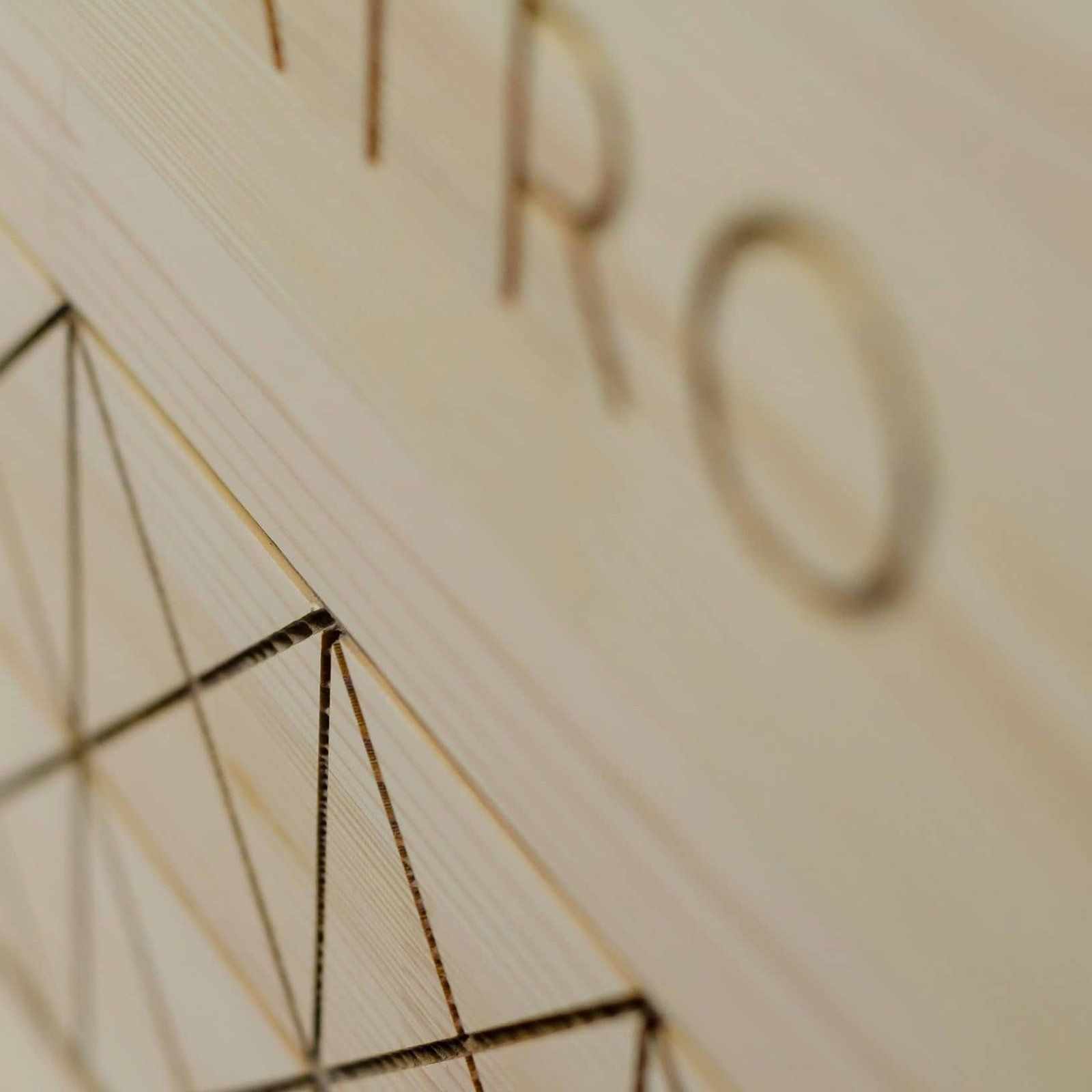 Rótulo para marca OCHO VEINTICUATRO, IDEÁTICA Madrid