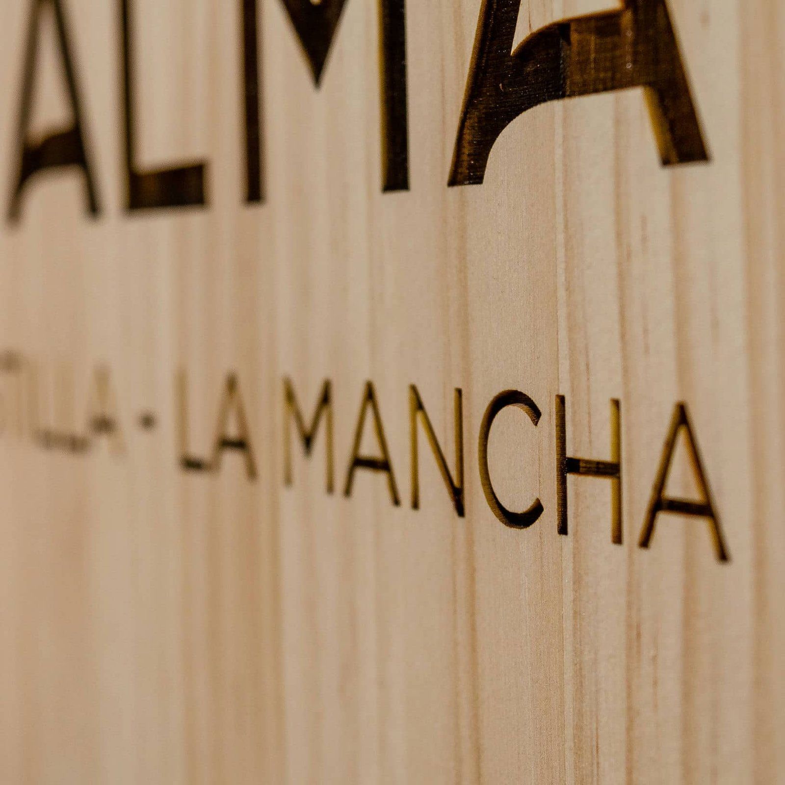 Rótulo para CAMPO Y ALMA, IDEÁTICA Madrid
