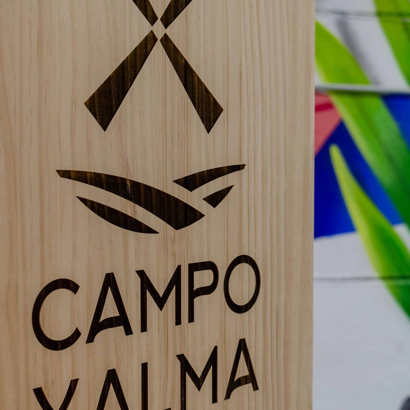 Rótulo para CAMPO Y ALMA, IDEÁTICA Madrid