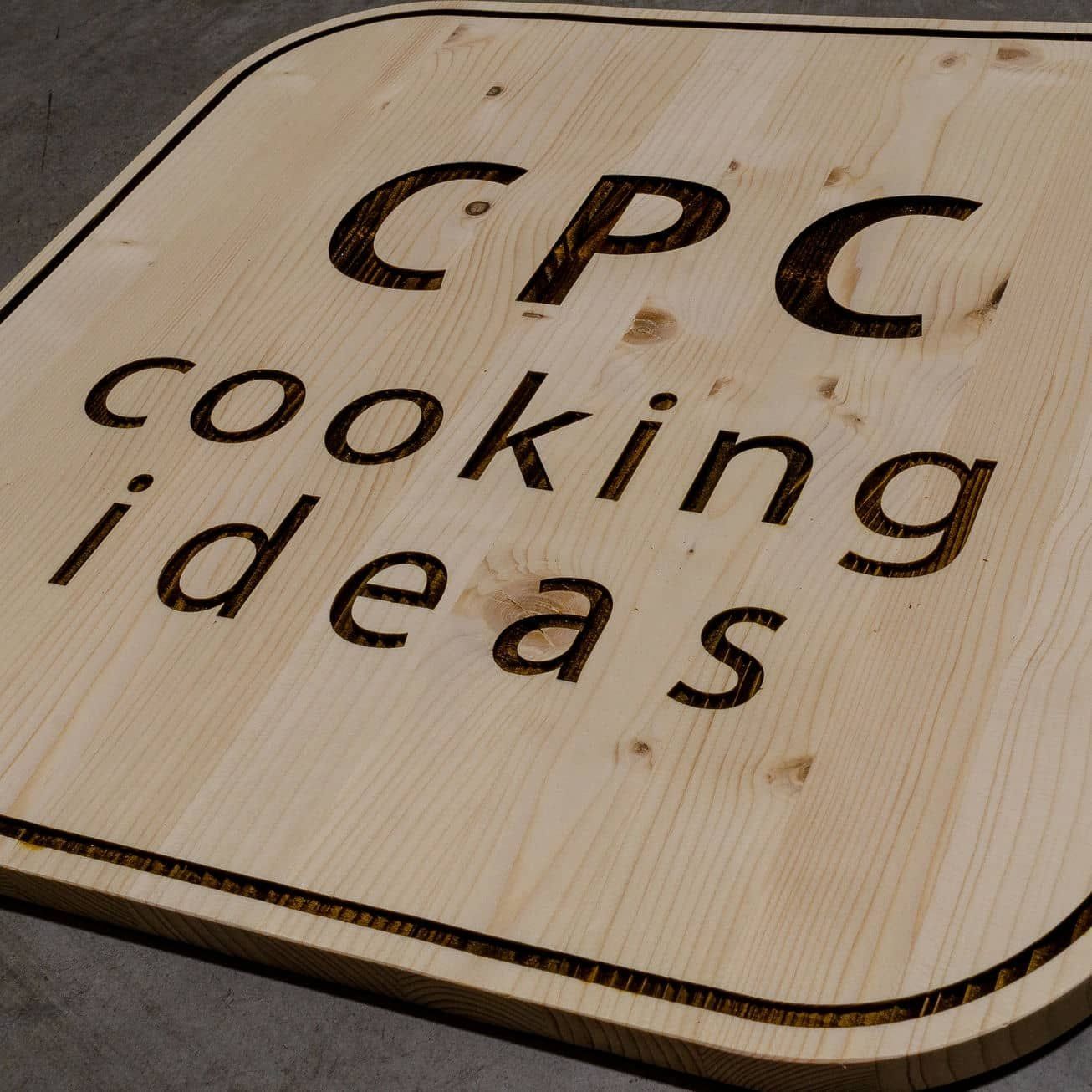 Rótulo para CPC COOKING IDEAS, IDEÁTICA Madrid