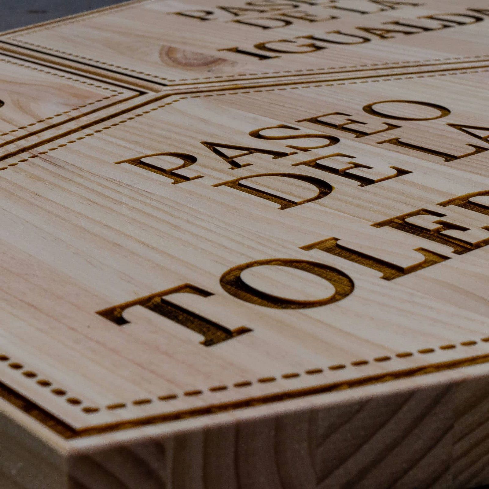 Rótulos de madera para calles, IDEÁTICA Madrid