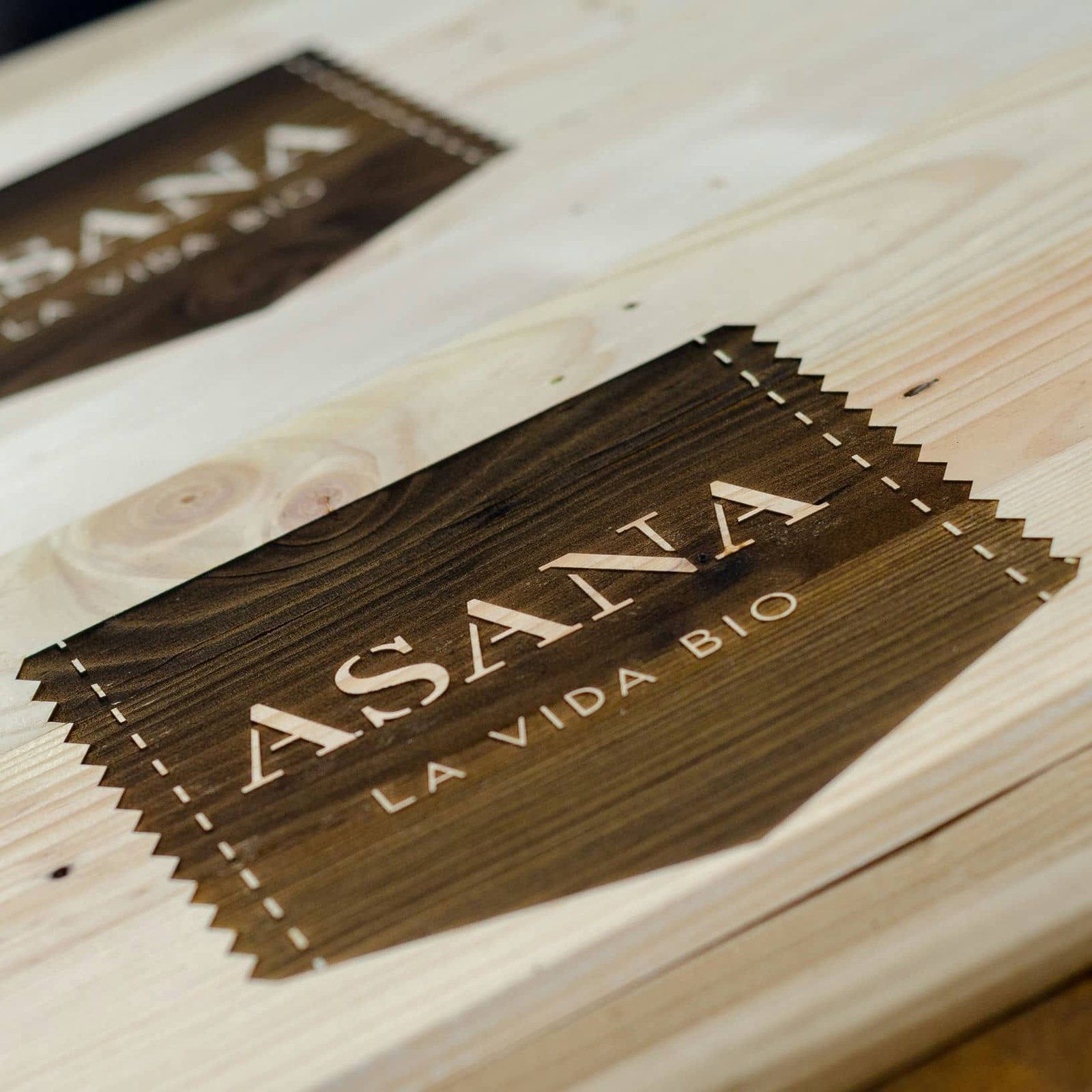 Rótulos ASANA, IDEÁTICA Madrid