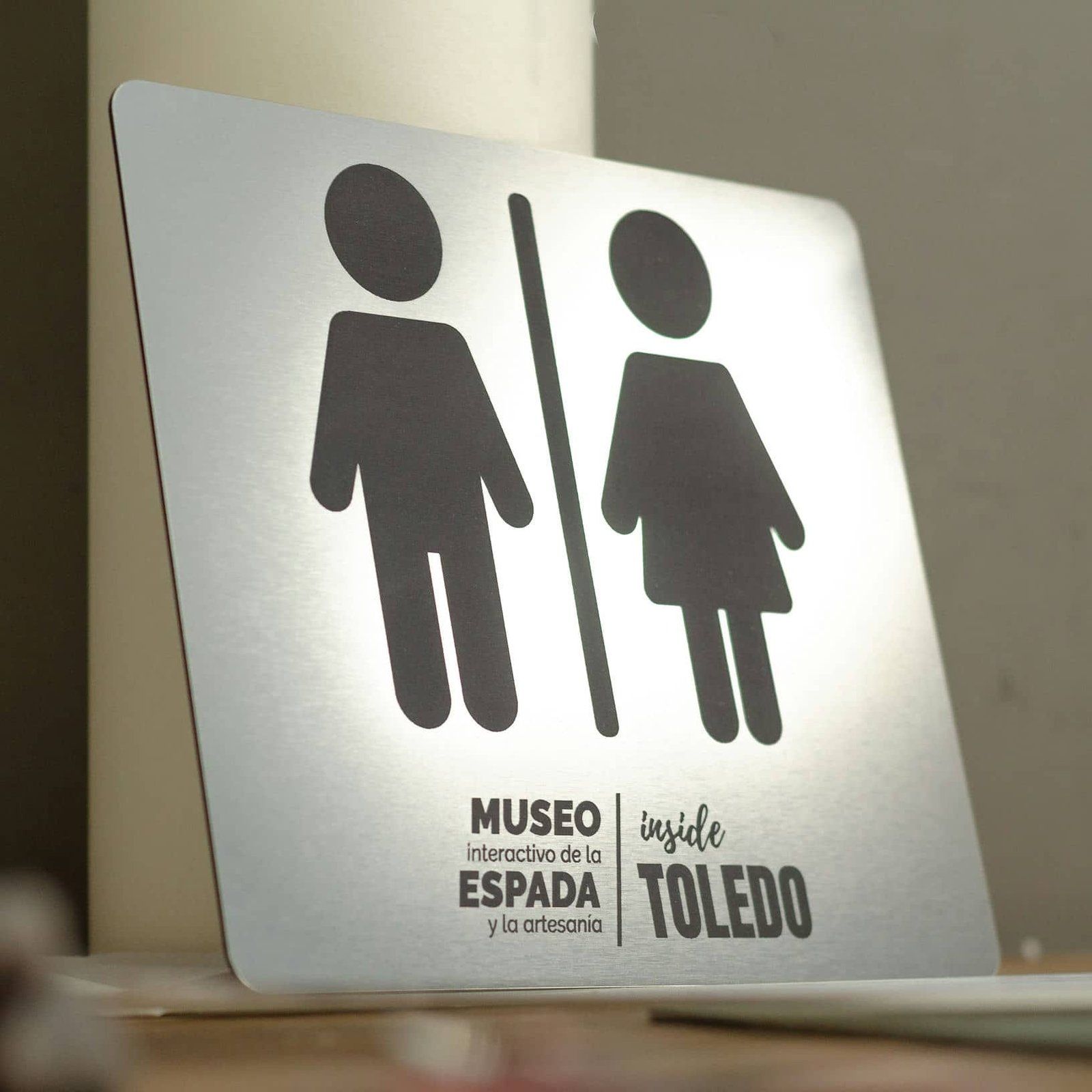 Señalética para museo de espadas, IDEÁTICA Madrid