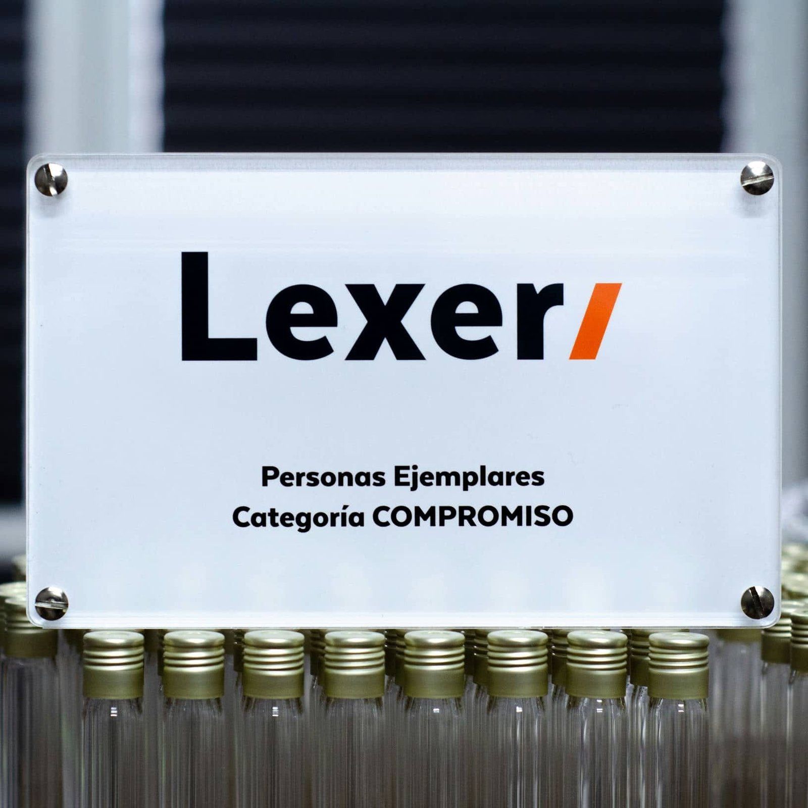 Trofeos corporativos LEXER, IDEÁTICA Madrid