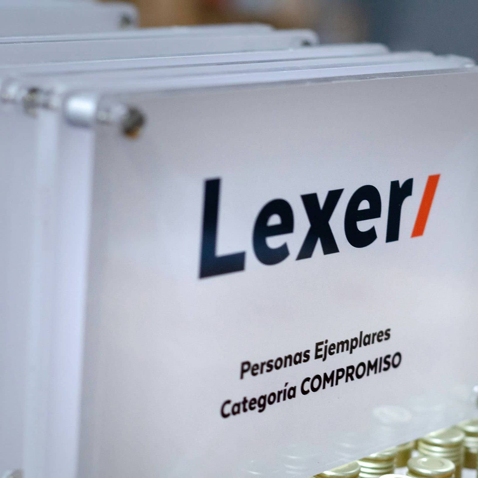 Trofeos corporativos LEXER, IDEÁTICA Madrid