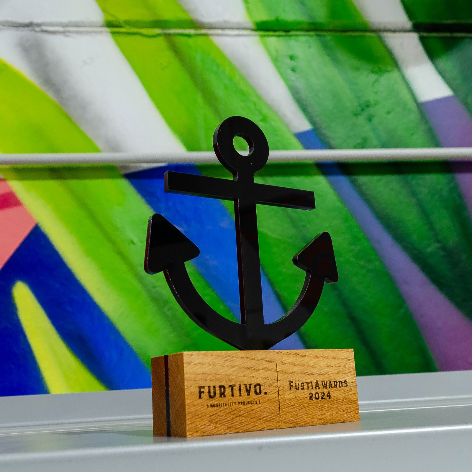 Trofeos FurtiAwards para FURTIVO, trabajo de IDEÁTICA