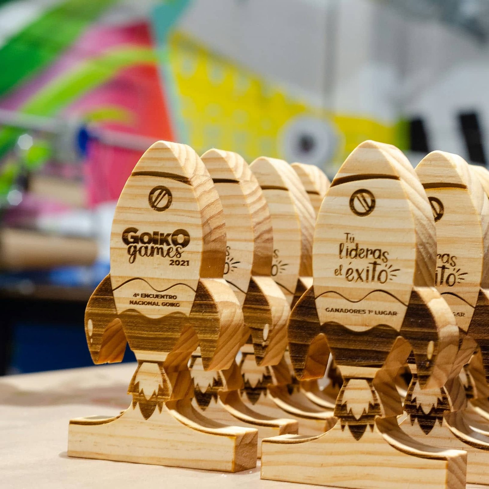 Trofeos Goiko Games para GOIKO, trabajo de IDEÁTICA