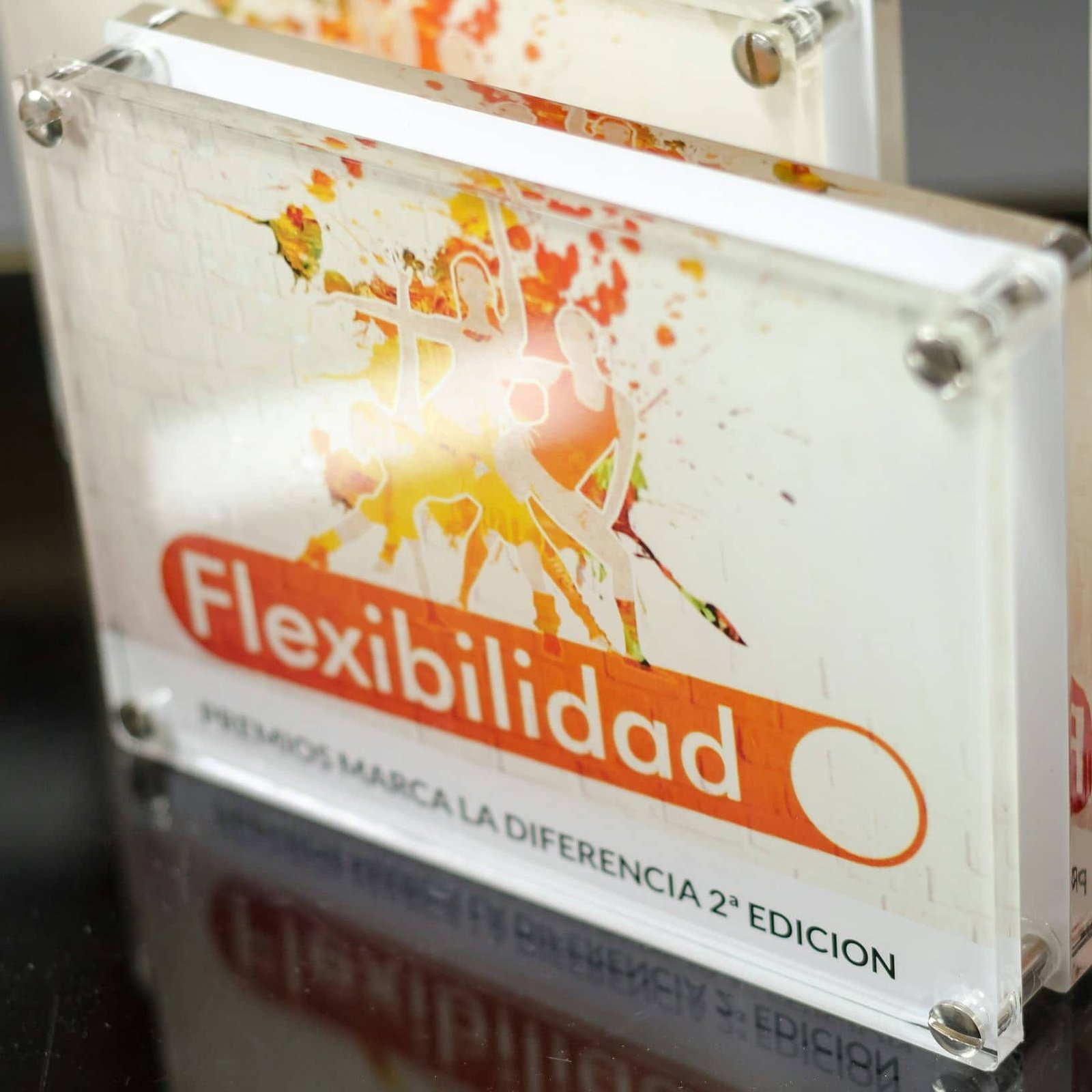 Trofeos corporativos COBRALIA, trabajo de IDEÁTICA