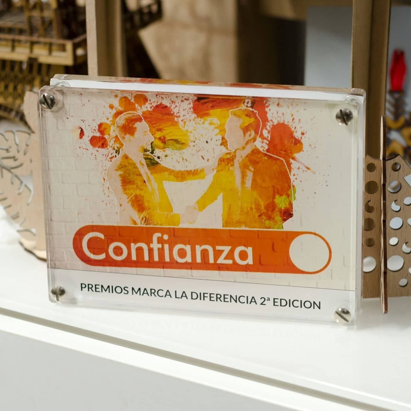 Trofeos corporativos COBRALIA, IDEÁTICA Madrid