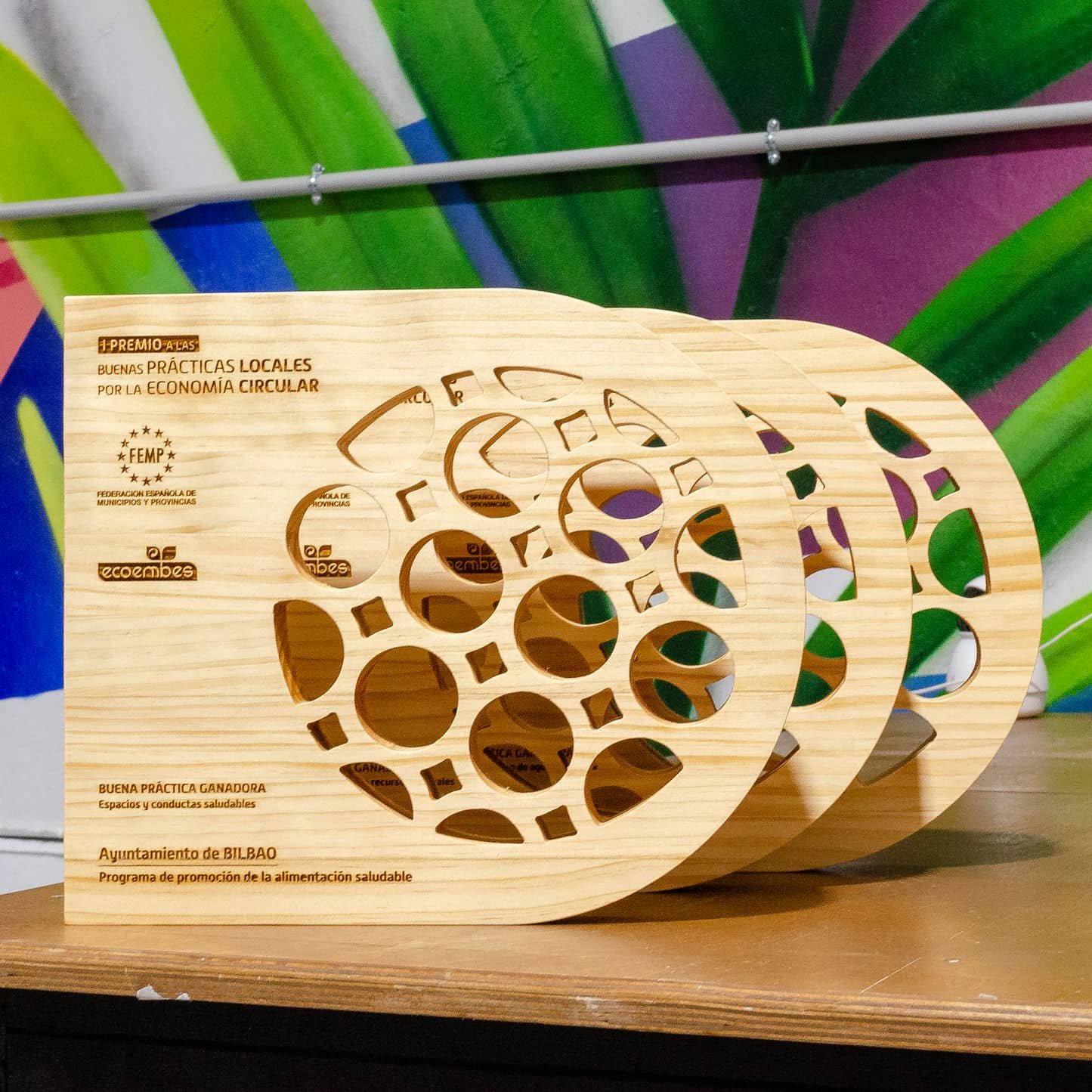 Trofeos para ECOEMBES, trabajo de IDEÁTICA