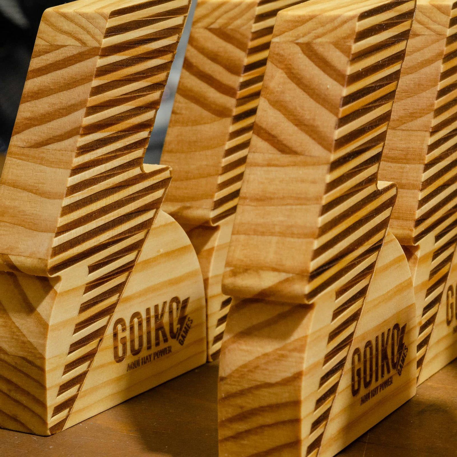 Trofeos corporativos para restaurantes GOIKO, IDEÁTICA Madrid
